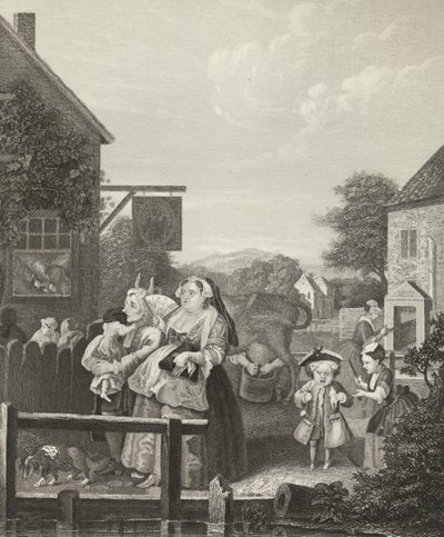 Sera - Londra da William (after) Hogarth