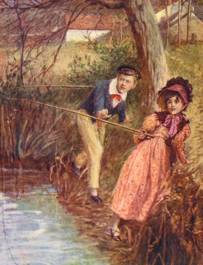 Illustrazione per Il mulino sulla Floss di George Eliot da William (after) Rainey