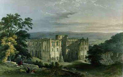Abbazia di Rievaulx nella Valle del Rye, da 