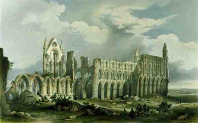 Abbazia di Whitby da Sud-Ovest, da 
