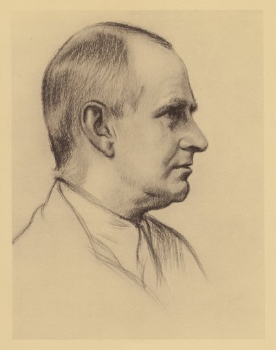 Ritratto del professor A S Eddington da William (after) Rothenstein