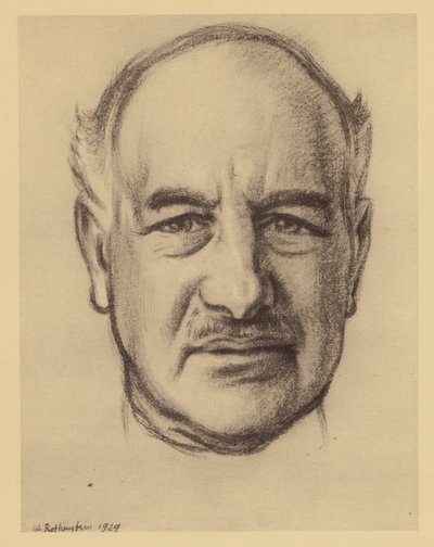 Ritratto del Rt Hon Lord Melchett di Landford da William (after) Rothenstein