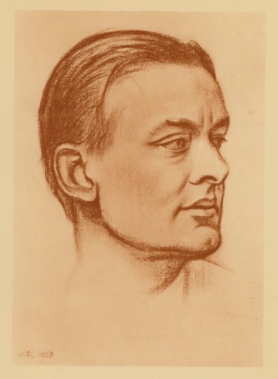 Ritratto di T S Eliot da William (after) Rothenstein