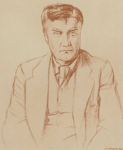 Ralph Vaughan Williams da William (after) Rothenstein