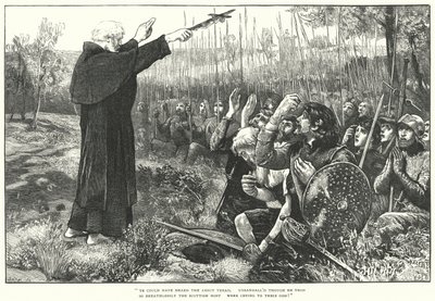 La Battaglia di Bannockburn (incisione) da William (after) Small