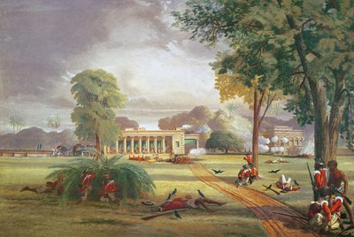 Difesa della Casa di Arrah nel 1857 da William (after) Taylor