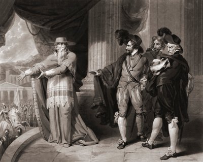 Francisco Jimenez de Cisneros risponde ai nobili da William (after) Ward
