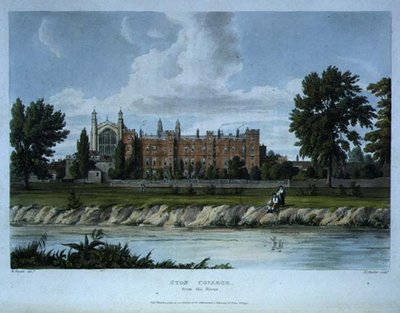 Eton College dal fiume, da 