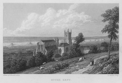 Hythe, Kent da William (after) Westall