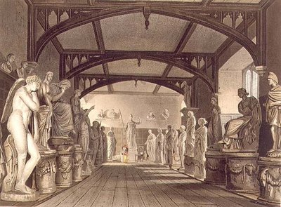 La galleria delle statue, illustrazione dalla 