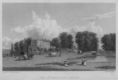 Vista su Hampstead Heath da William (after) Westall
