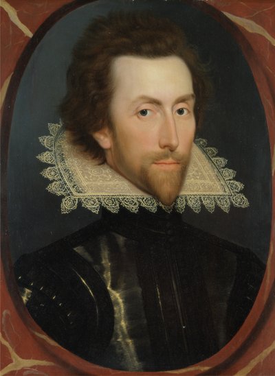 Ritratto di Grey Brydges, Quinto Barone Chandos di Sudeley (c. 1581-1621) c.1615 da William (attr. to) Larkin