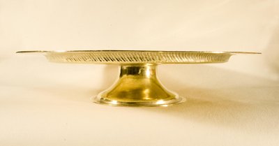 Salver di Carlo II su piede da William (attr. to) Normal