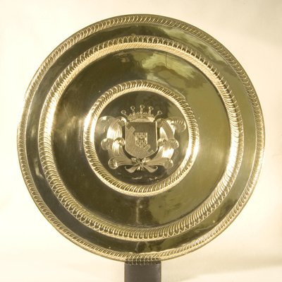 Salver di Carlo II su piede da William (attr. to) Normal