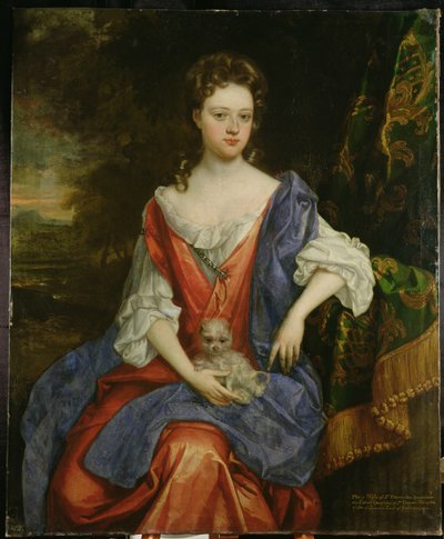 Ritratto di Mary, Lady Barrington Bourchier da William (attr. to) Wissing or Wissmig