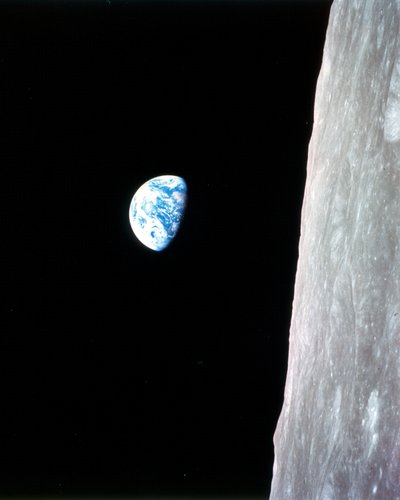 Earthrise - Apollo 8, 24 dicembre 1968 da William A Anders