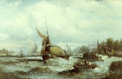 Mare agitato da William A. Thornley or Thornbery