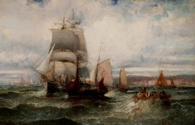 Al largo della costa sud da William A. Thornley or Thornbery