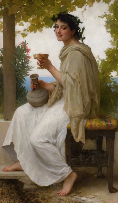 Baccante da William Adolphe Bouguereau