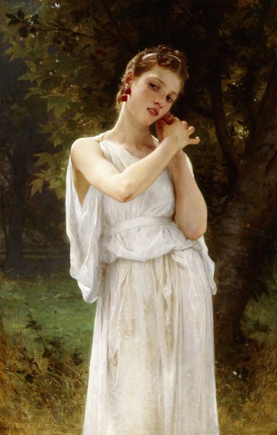 Orecchini, 1891 da William Adolphe Bouguereau
