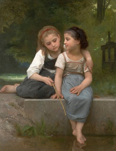 Pesca di Rane da William Adolphe Bouguereau