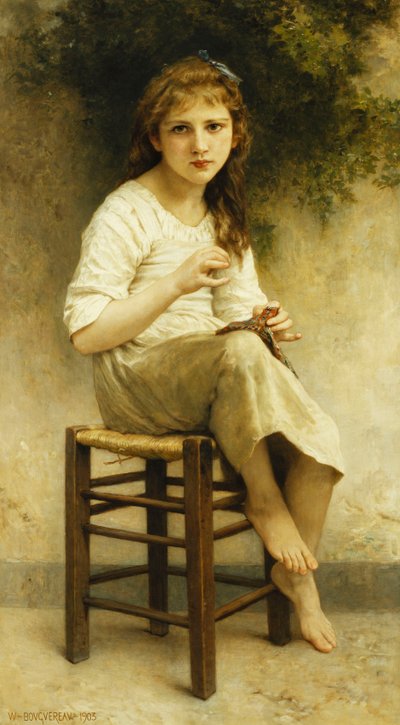 Pensieri Oziosi da William Adolphe Bouguereau
