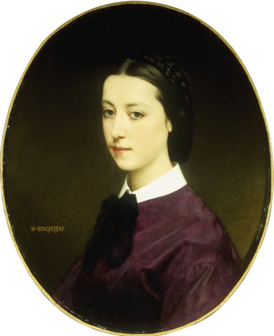 Ritratto di una giovane donna da William Adolphe Bouguereau