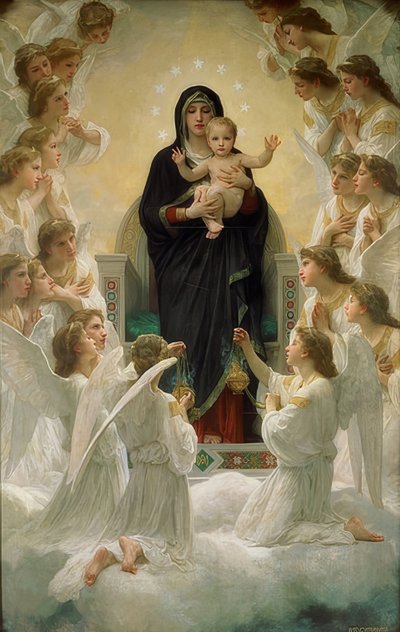 Regina Angelorum da William Adolphe Bouguereau