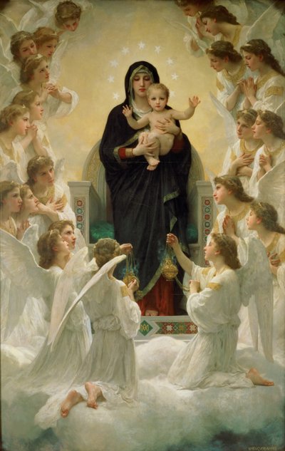 Regina Angelorum, 1900 da William Adolphe Bouguereau