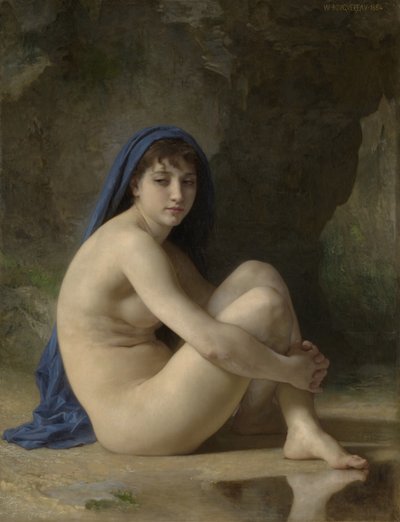 Nudo seduto da William Adolphe Bouguereau