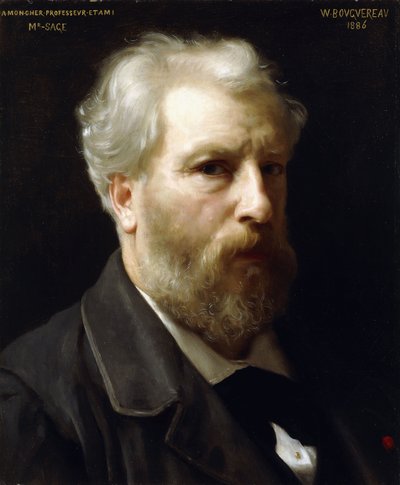 Autoritratto, 1886 da William Adolphe Bouguereau