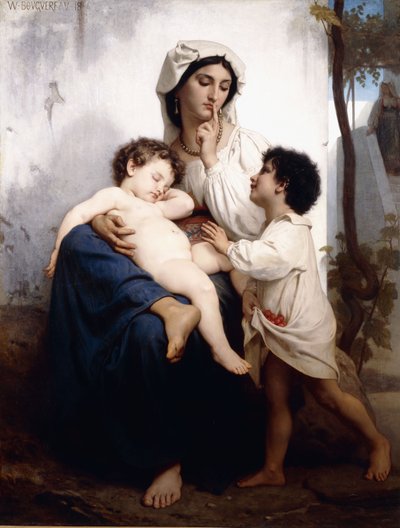 Sonno, 1864 da William Adolphe Bouguereau