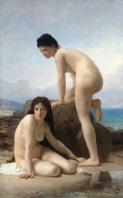 I bagnanti, 1884 da William Adolphe Bouguereau
