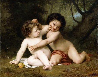 La lotta, 1864 da William Adolphe Bouguereau