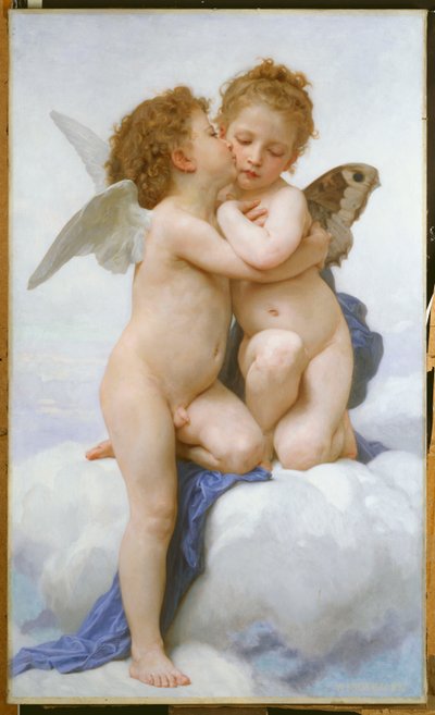 Il primo bacio da William Adolphe Bouguereau