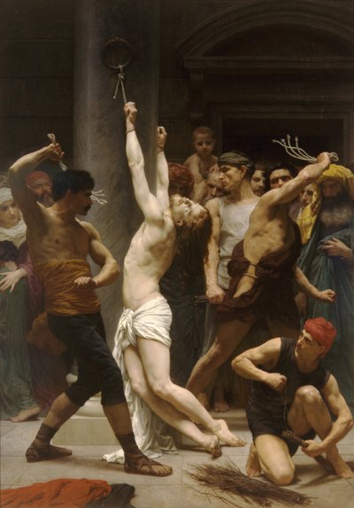 La flagellazione di Cristo da William Adolphe Bouguereau