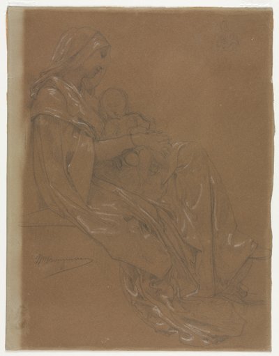 La Vergine e il Bambino da William Adolphe Bouguereau