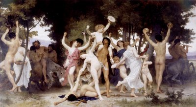 La giovinezza di Bacco da William Adolphe Bouguereau