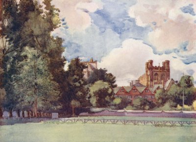 Christchurch Meadows, il luogo alla moda quando "Tom Brown" e "Verdant Green" erano studenti da William Ainsworth Wildman