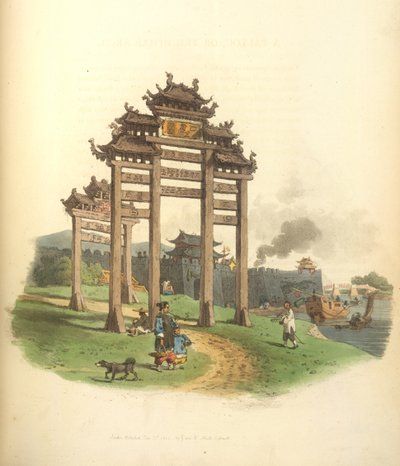 Un Pai-lou, o arco trionfale da William Alexander