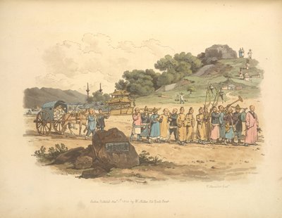 Un corteo funebre da William Alexander