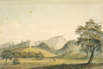 Una montagna notevole vicino al fiume di Monterrey da William Alexander