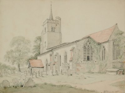 Chiesa di Aldenham, Hertfordshire da William Alexander