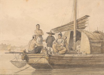 Pescatori su una giunca da William Alexander