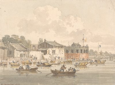 Forte di fronte alla fabbrica, Canton da William Alexander