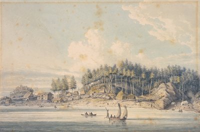 Friendly Cove, Nootka Sound, Isola di Vancouver da William Alexander