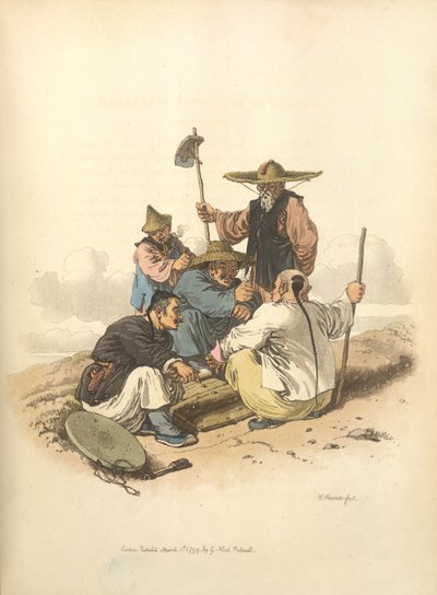 Uomini che giocano a dadi da William Alexander
