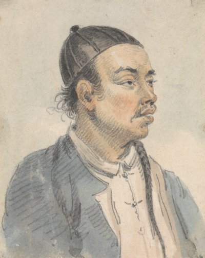 Ritratto di un uomo cinese da William Alexander