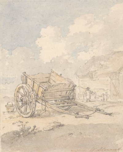 Studio di un Carro Agricolo da William Alexander