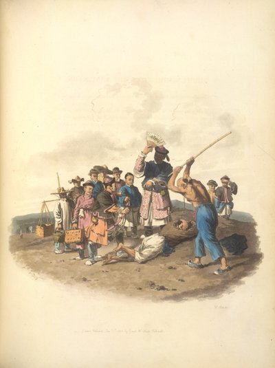 La punizione della Bastonata da William Alexander
